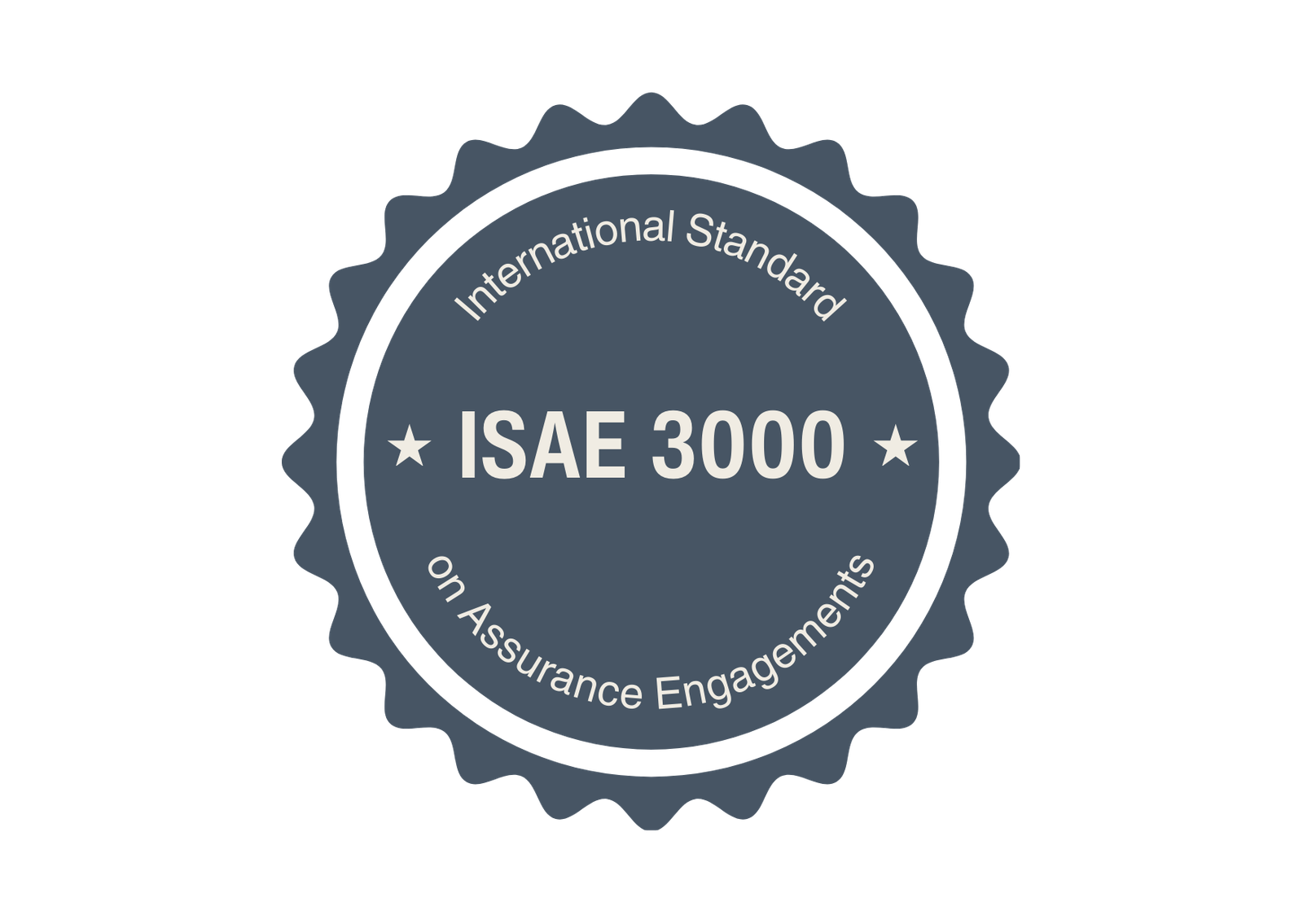 ISAE 3000 erklæring stempel